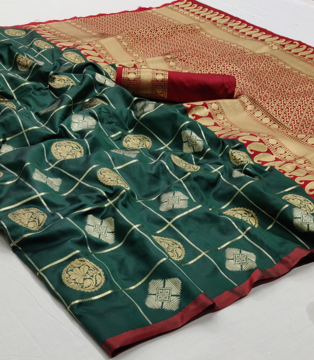 Minakari Silk Designer Pure Silk Saree