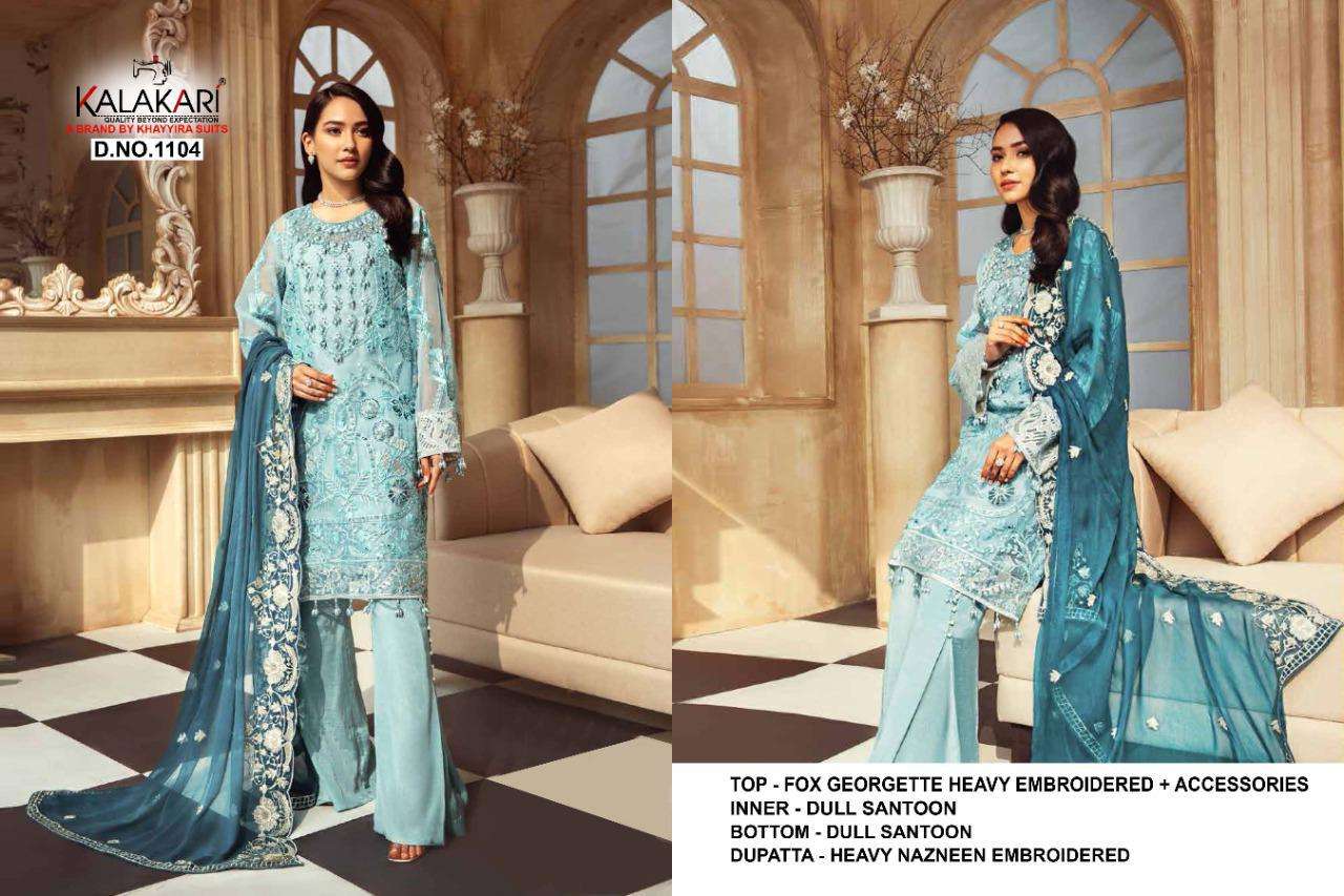 Khayyira Suits Zeenat Georgette Embroidery Pakistani Dress Collection