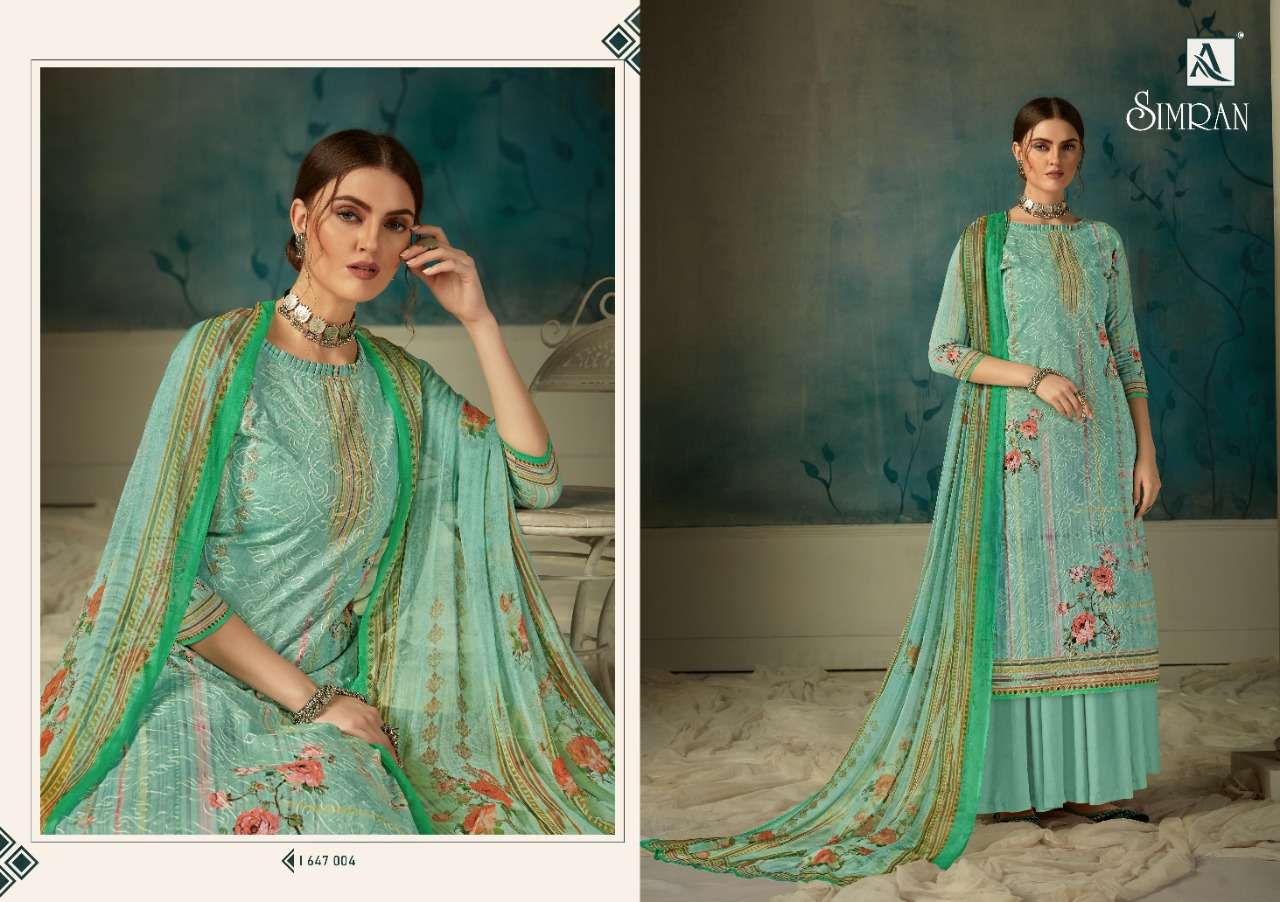 Alok Suit Simran Cotton Digitally Printed Ladies Suits Wholesaler