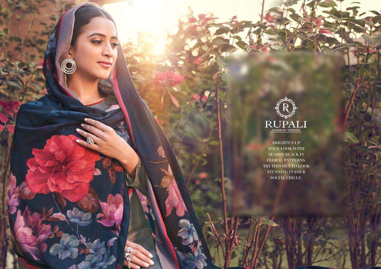 Orchid By Rupali Fashion Jam Satin Digital Print Work Salwar Kameez Wholesaler