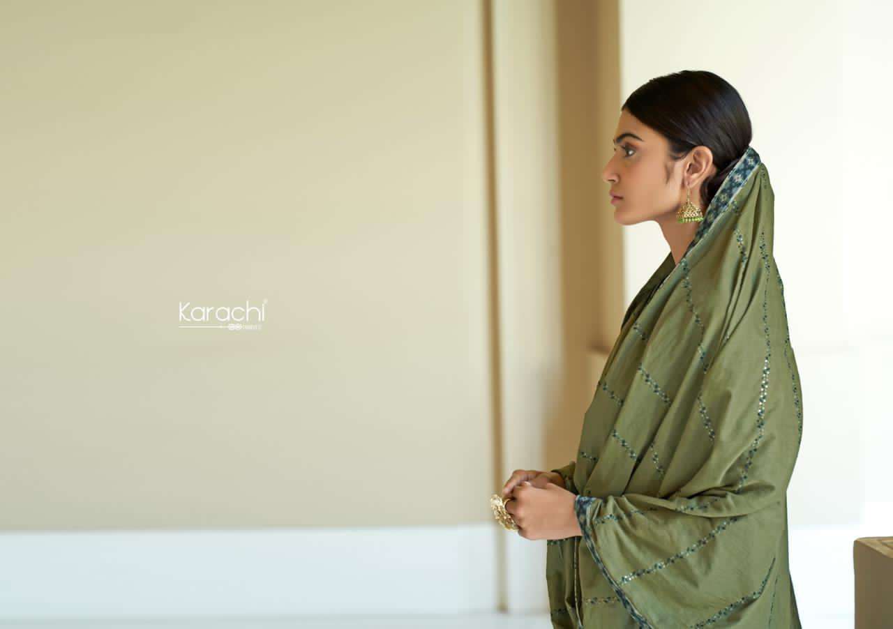 Kesar Karachi Prints Noor Series 2001-2006 Lawn Dress Materials