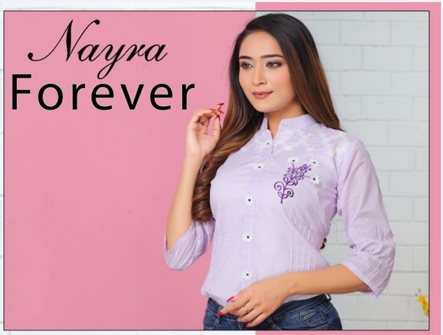 Nayra Forever Series 5051-5058 Embroidery Cotton Top