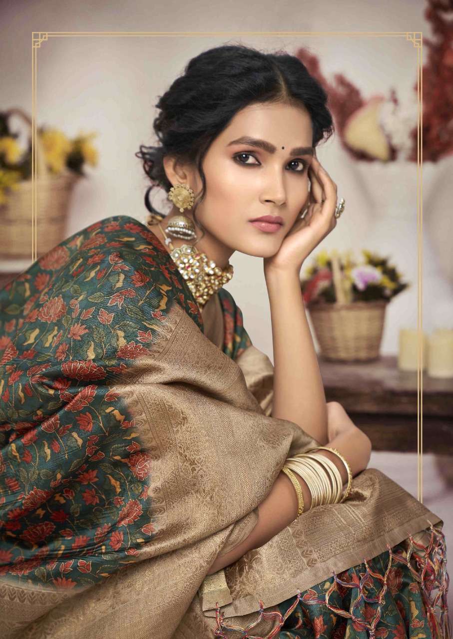 Shakunt Ashvamegha Silk Digital Printed Wedding Saree Collection