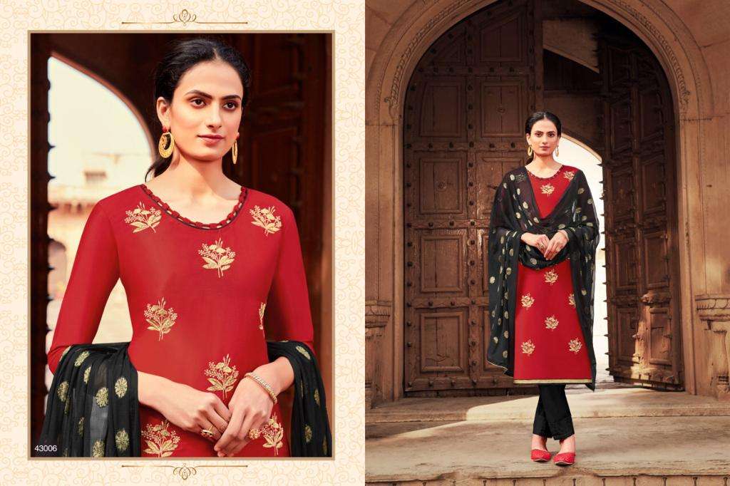 Zarina Vol 2 By Raghav Royals Banaras Soft Silk Fancy Dress Materials