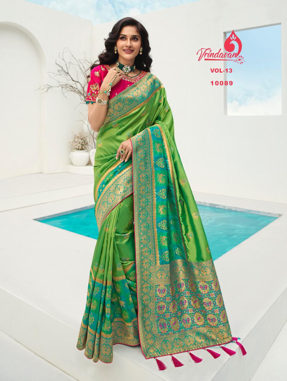 Royal Vrindavan Vol-13 Designer Banarasi Silk Saree