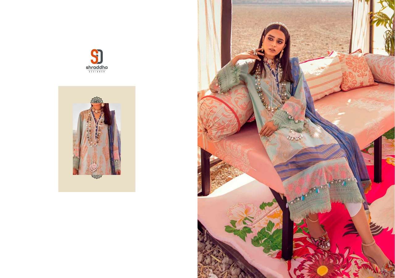 Shraddha Sana Safina Print Collection Series 101-106 Lawn Cotton Suits