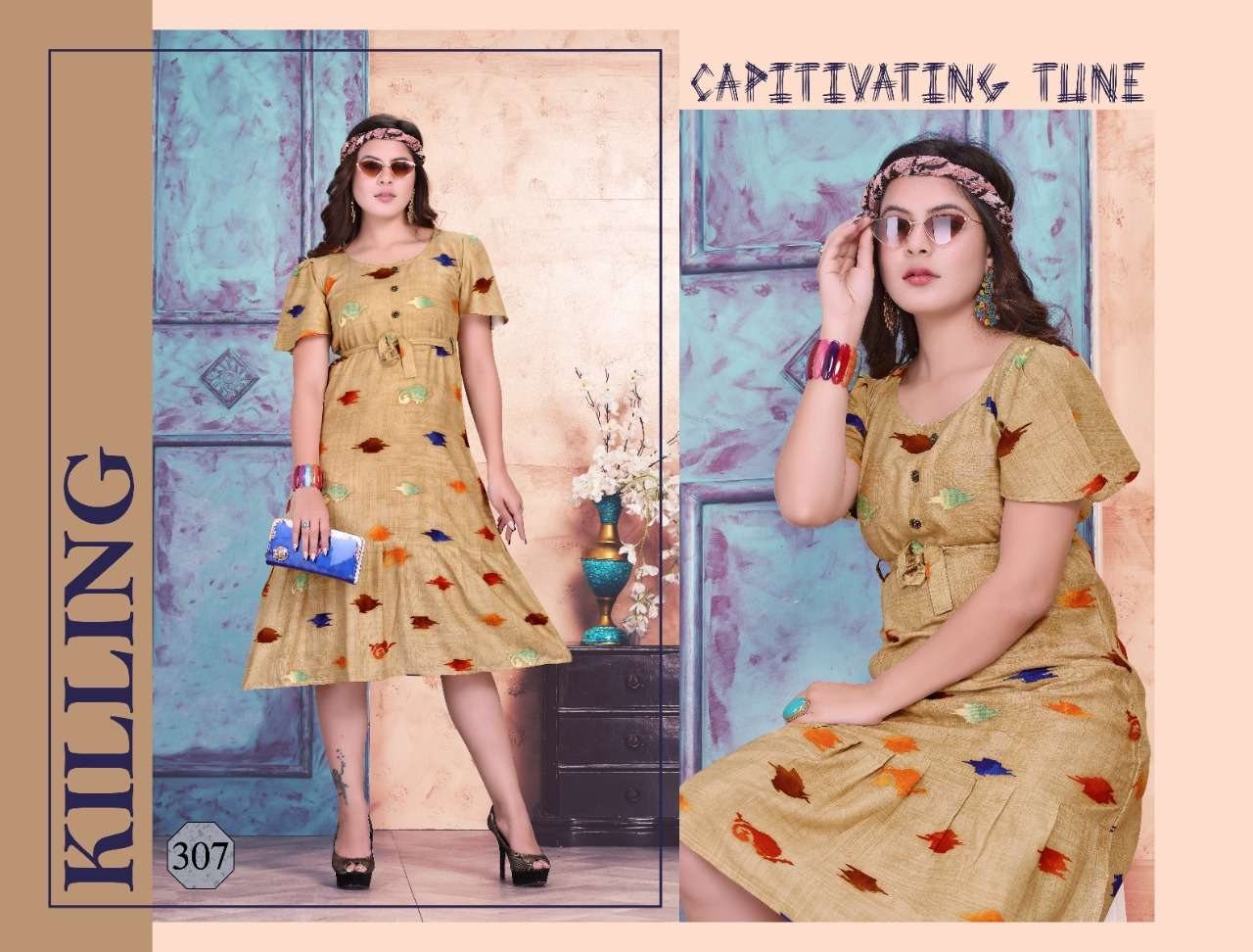 Flyer Vol.2 By Trendy Heavy Bombay Rayon Kurti