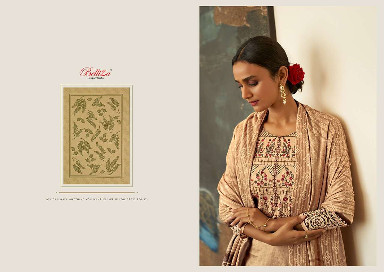 Belliza Haseen Jam Cotton Summer Wear Dress Materials