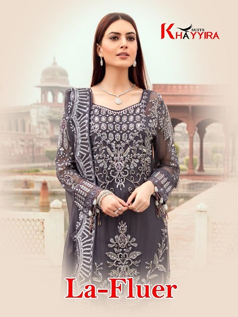 Khayyira La Fluer Hit Choice Georgette Suit