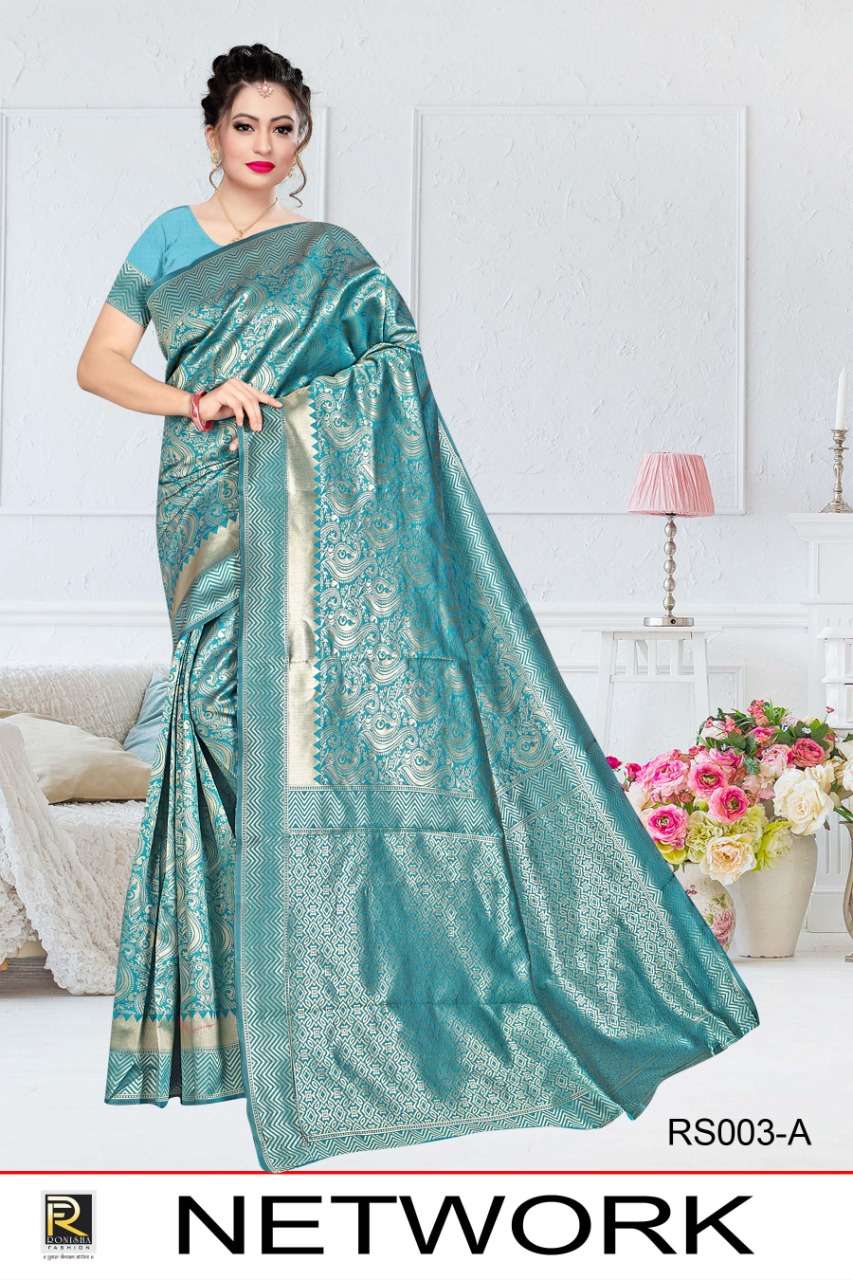 Ranjna Saree Network Casual Wear Silk Saree Collection