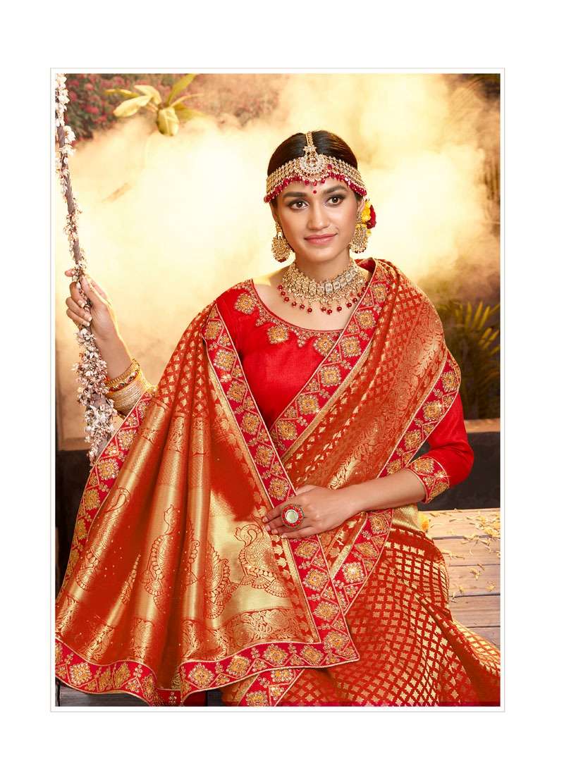 Lifestyle Ladli Bahu Silk Ethnic Wedding Wear Fancy Sarees