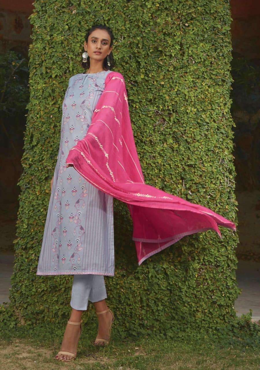 Itrana Present Raas Cambric Cotton Summer Wear Fancy Salwar Kameez
