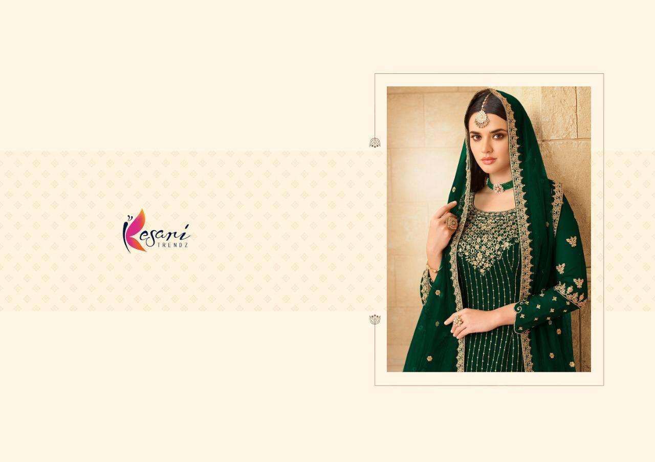 Kesari Trendz Soni Kudi Vol-3 Series 1012-1015 Georgette Plazzo Suits