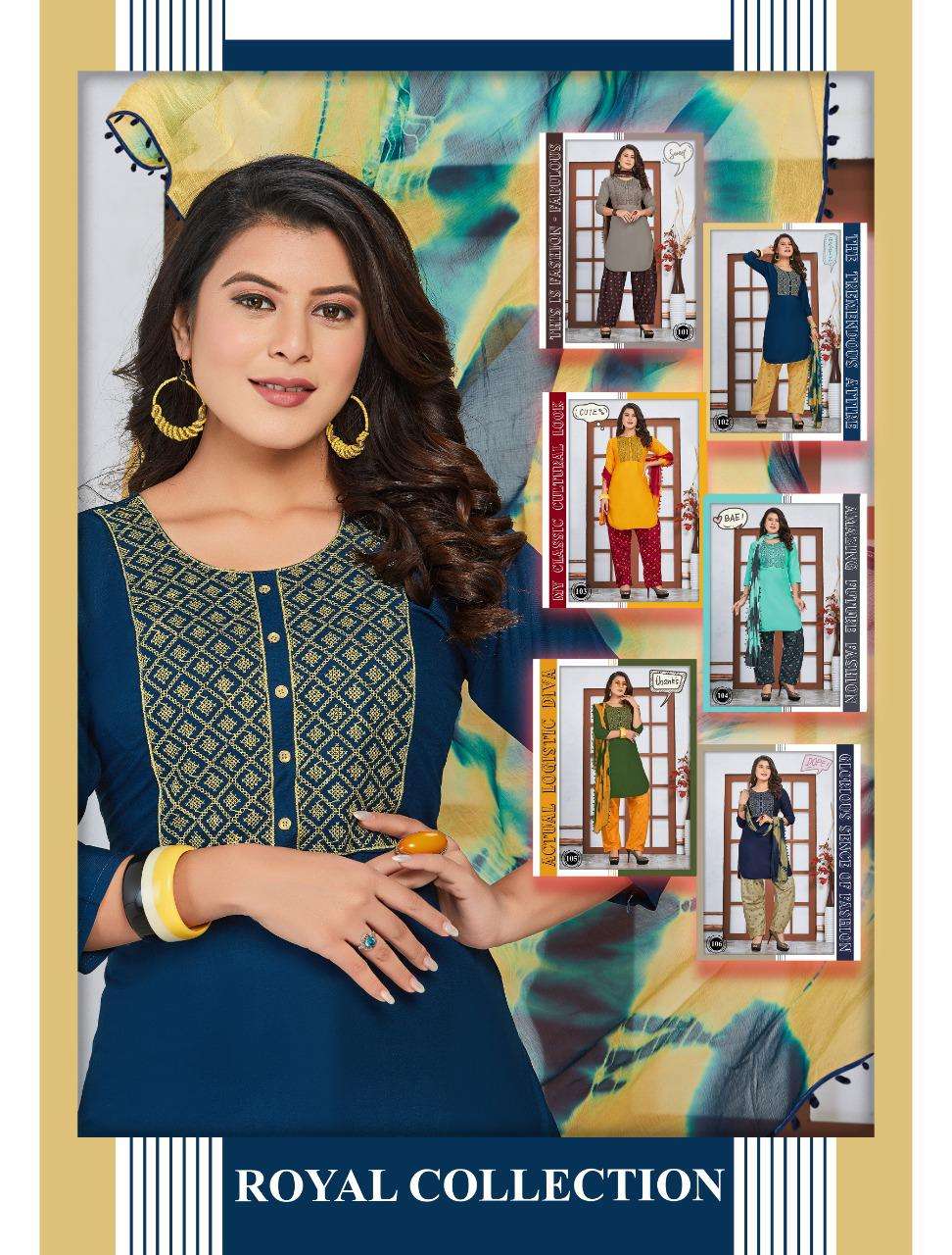 Tanmayi By Trendy Heavy Rayon Readymade Suit Catalog