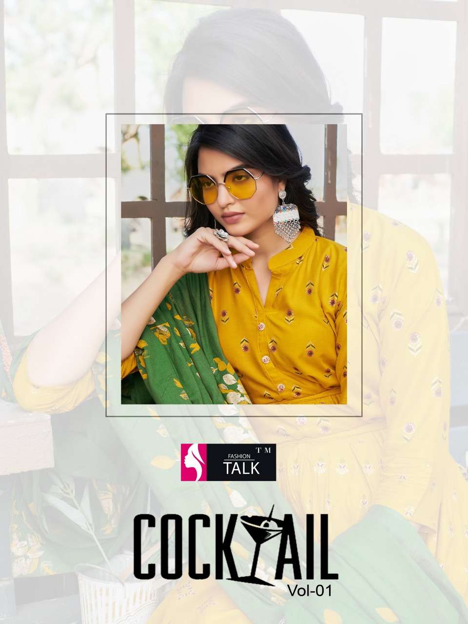 Cocktail Vol.1 By Fashion Talk Heavy Print With Dupatta Kurti