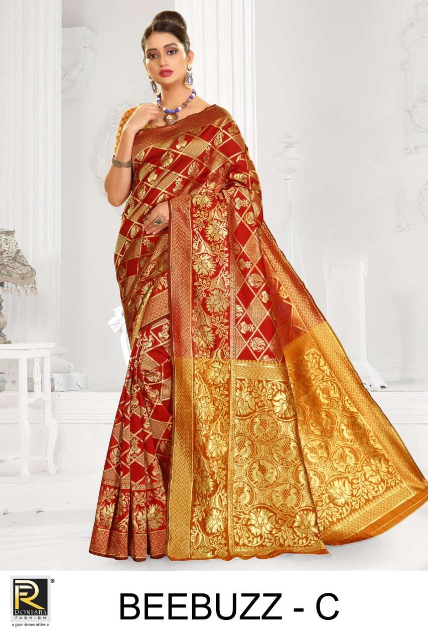 Ranjna Saree Beebuzz Casual Wear Silk Saree Collection