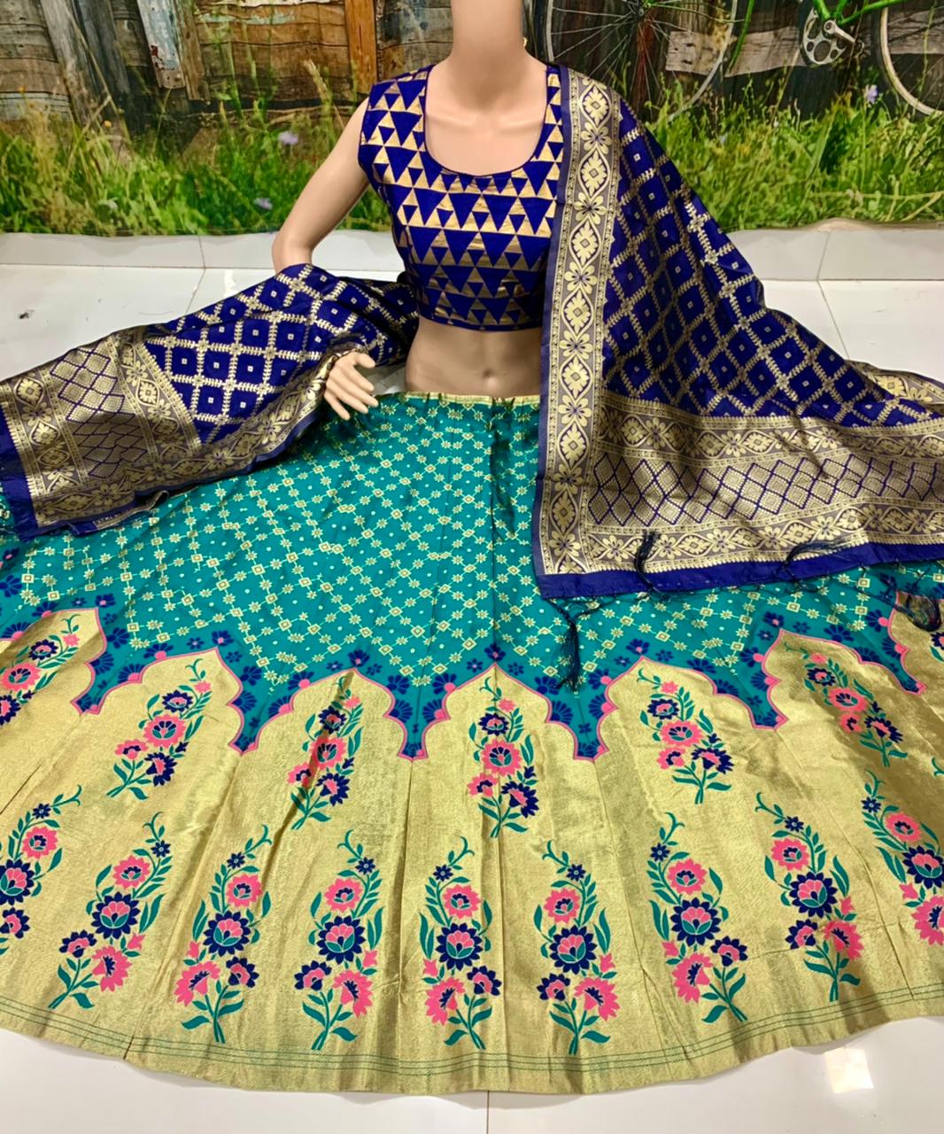 Bt-05 Designer Brocade Lehenga