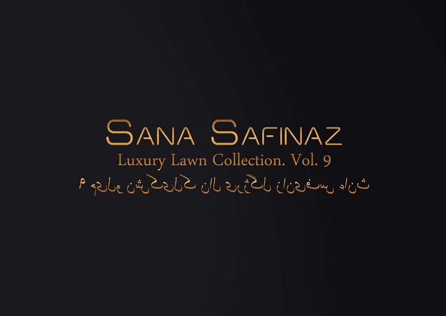 Sana Safinaz Luxury Lawn Collection Vol-9 9001-9008 Pure Lawn Cotton Suit