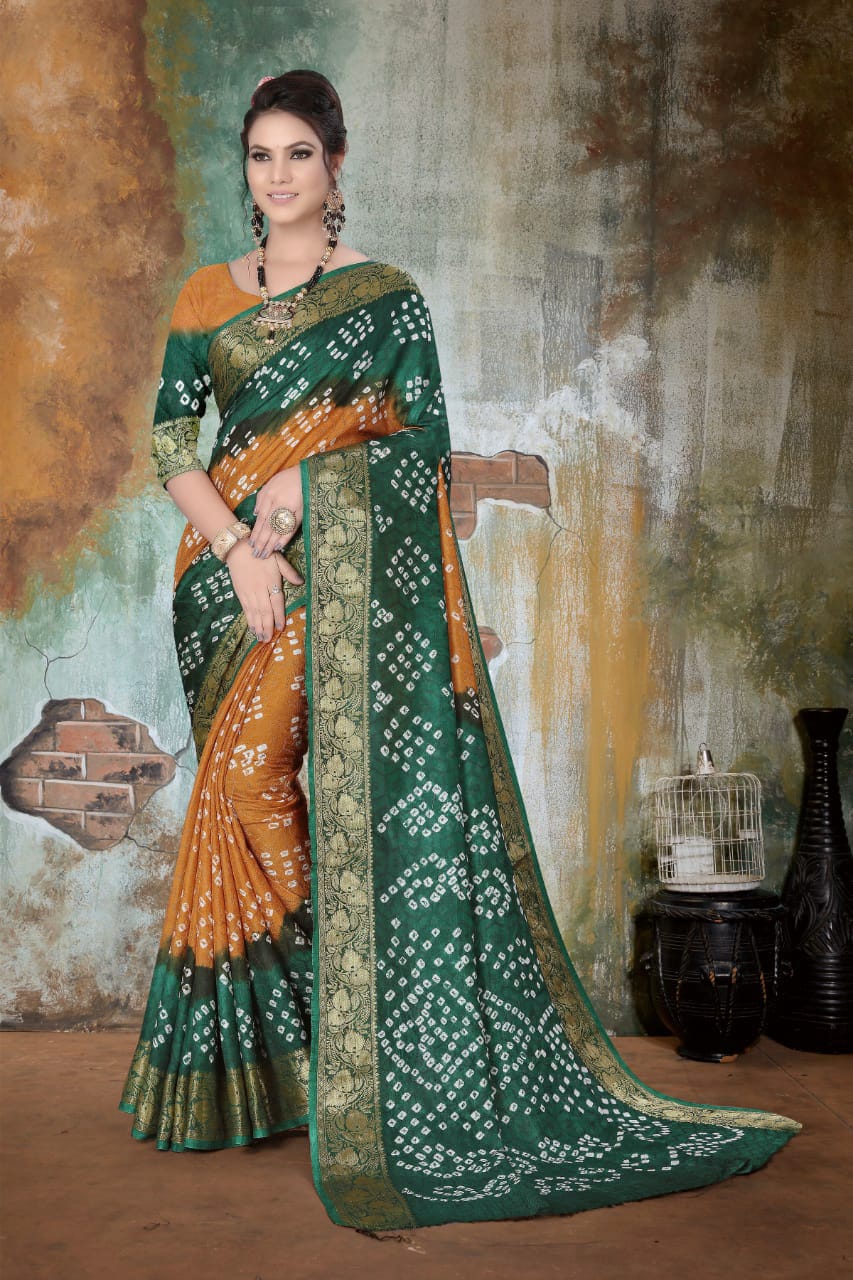 Bt-19 Designer Art Silk Saree