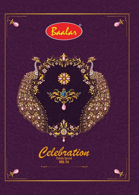 Baalar Celebration Patiala Special Vol-14 Series 1404-1421 Pure Cotton Suit