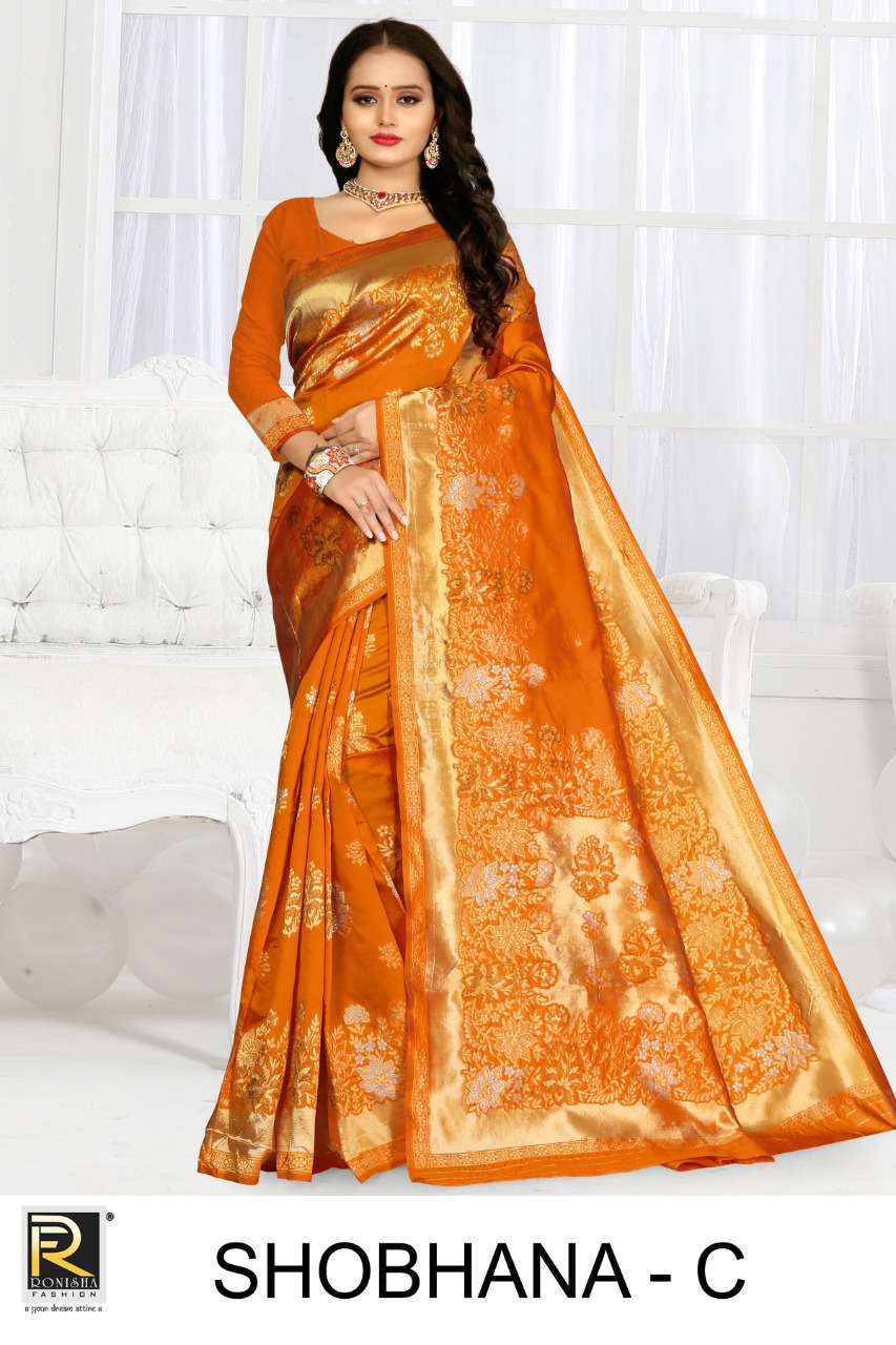 Ranjna Saree Shobhana Casual Wear Silk Saree Collection