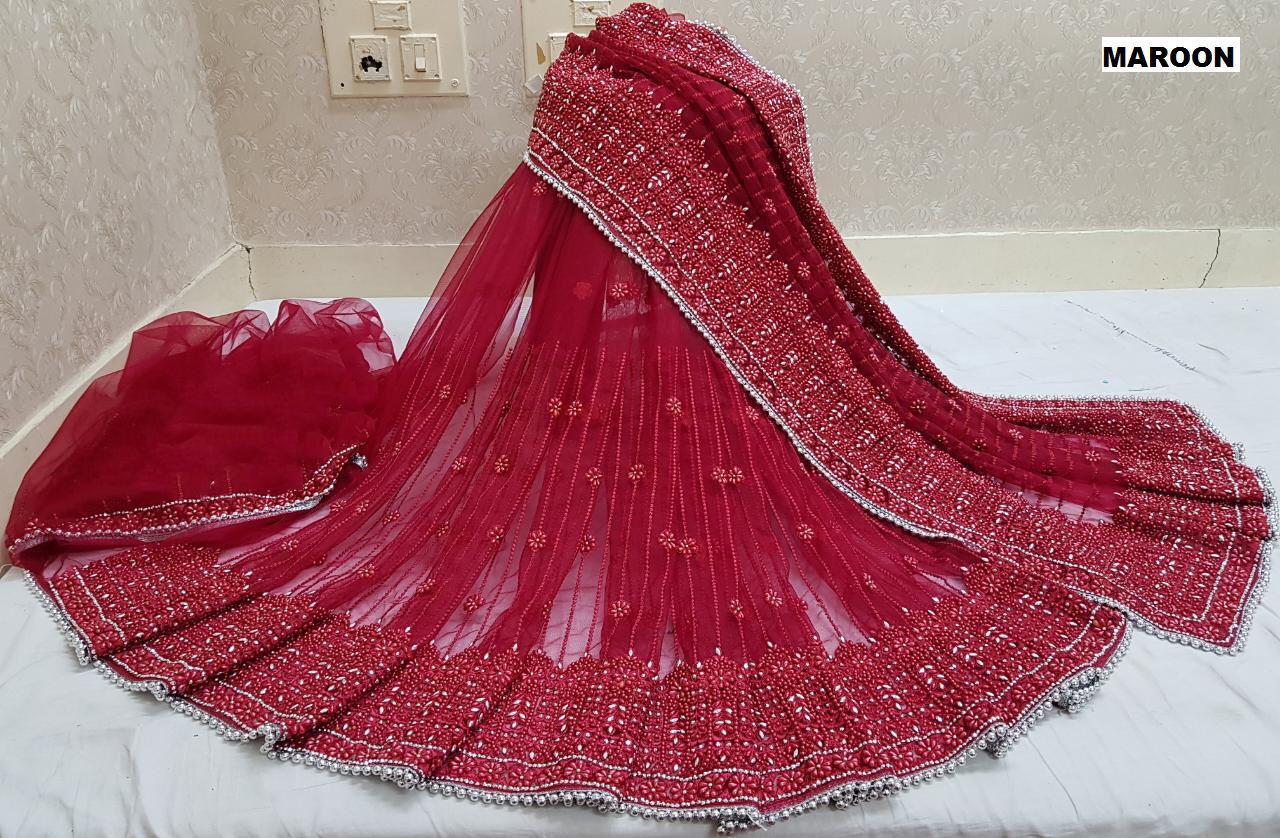 Bt-16 Designr Heavy Quality Net Saree