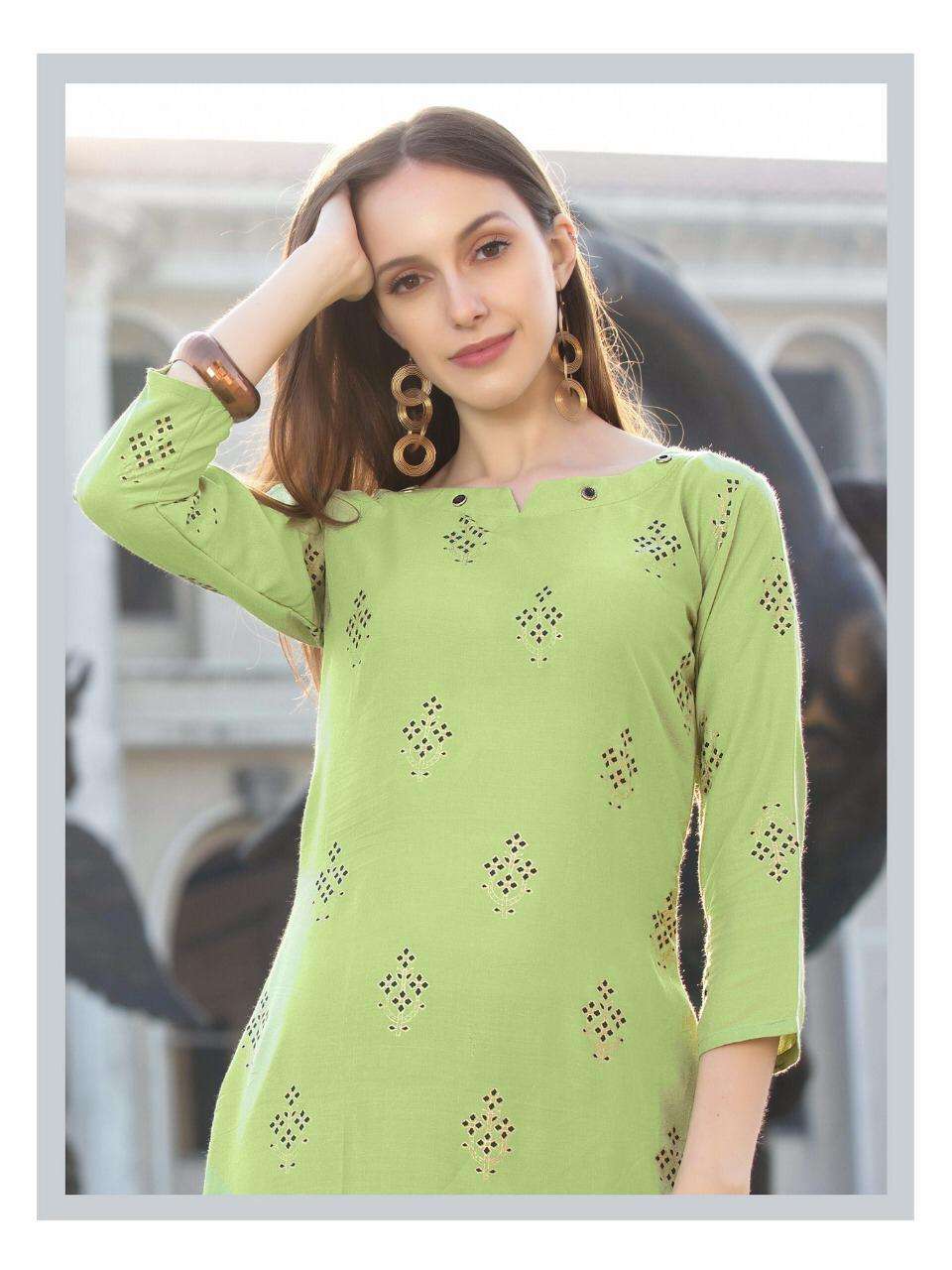 Fvd Rimzim Series 191-196 Rayon Top With Sharara Wholesaler