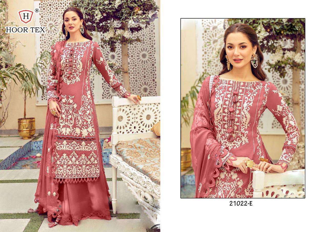 Hoor Tex 21022 Colours Cotton Embroidery Pakistani Dresses