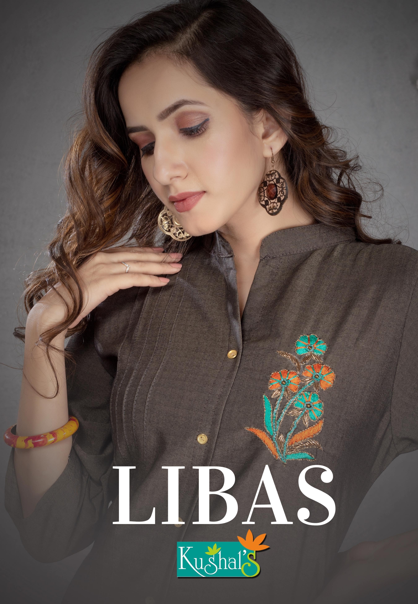 Kushal Libas Series 15901-15909 Rayon Silk Embroidery Kurti