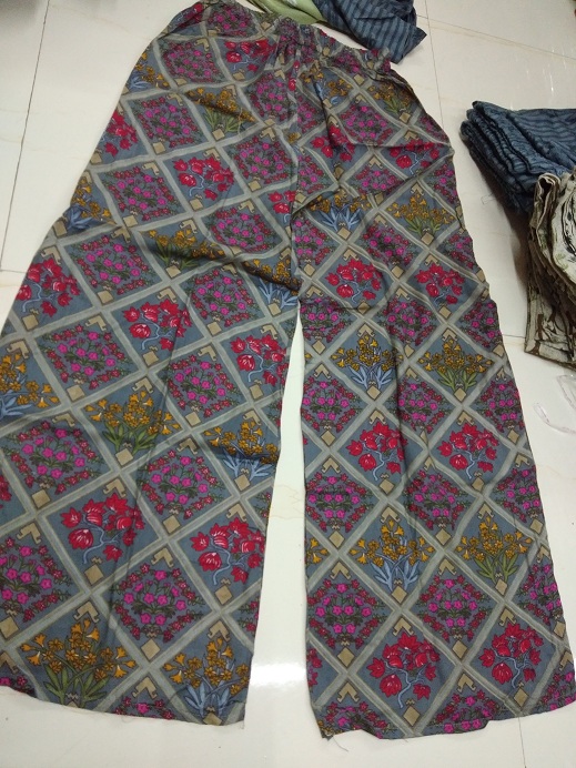 Jr Rayon Printed Designer Western And Traditional Wear Plazzo