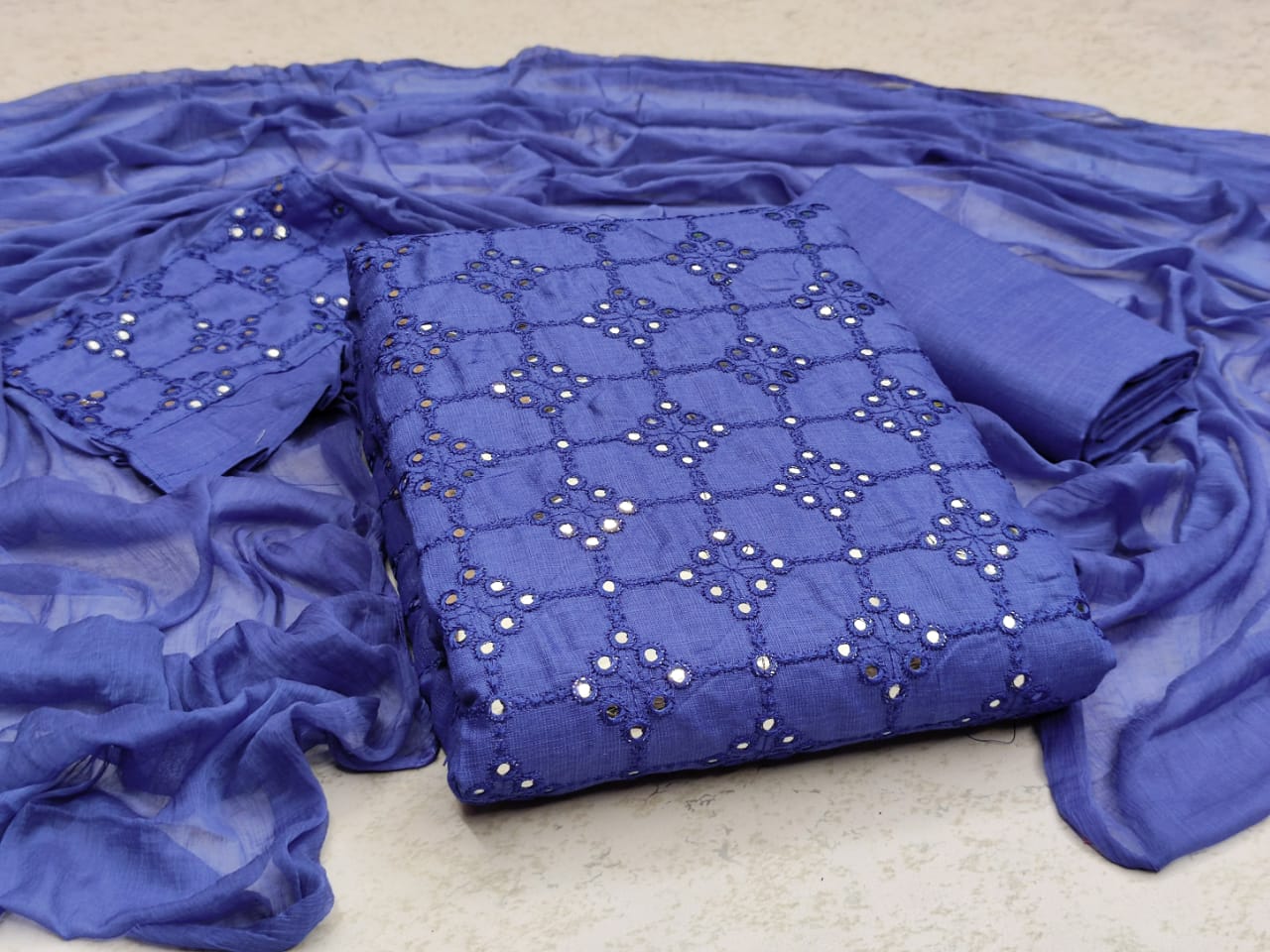 Non Catalog Dress Material Manufacturer In Surat- Bhawani Textile