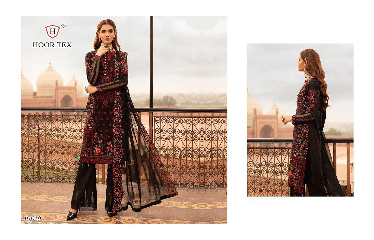 Hoor Tex 19019 Heavy Georgette Suit