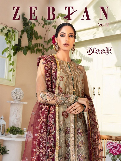 Noor Zebtan Vol-2 Series 4005-4009 Pakistani Georgette Suit