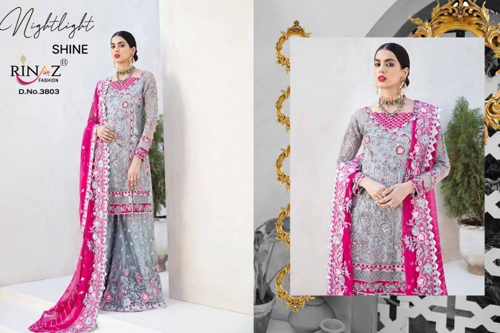 Rinaz Fashion 3803 Designer Heavy Net Suit