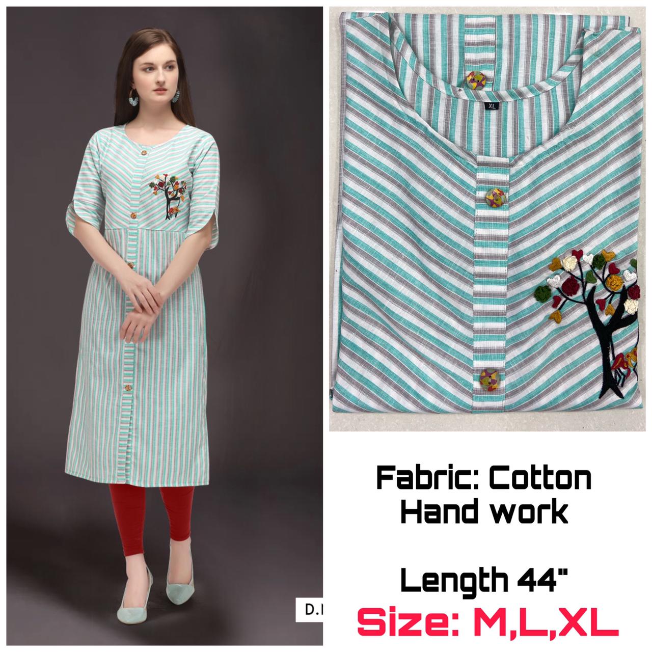 Desi Girl Nx Designer Pure Cotton Lining Kurti