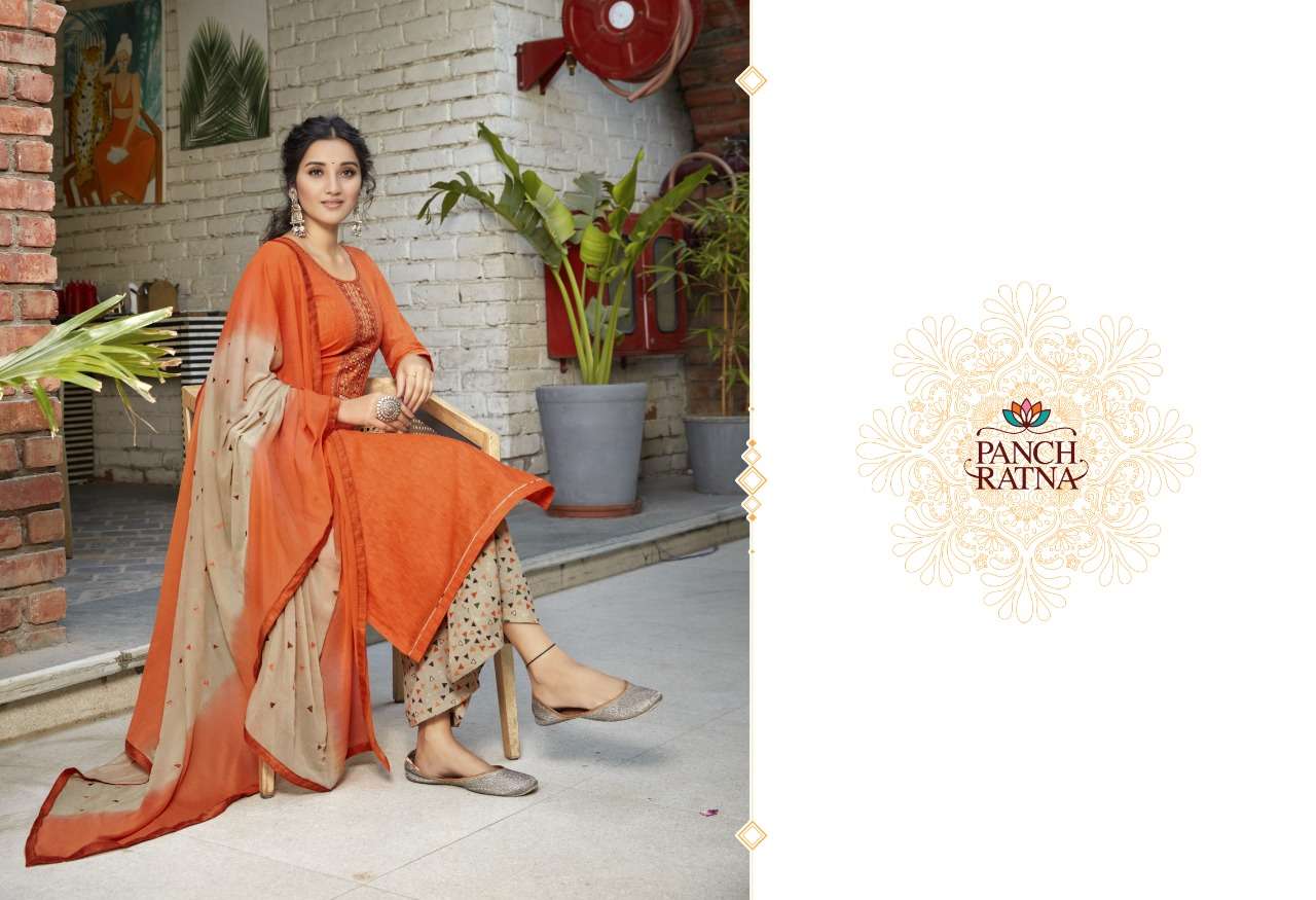 Panch Ratna Roohi Series 11251-11255 Soft Cotton Dress Materials