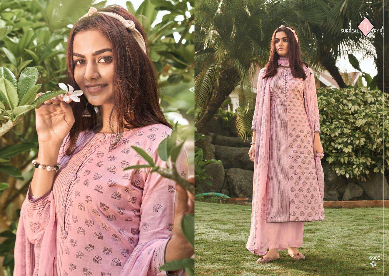 Tanishk Fashion Sanah 2021 Series 16901-16908 Lawn Cambric Suit