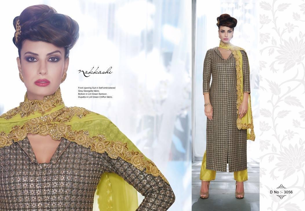 Nakkashi Embellish Designer Georgette Suit