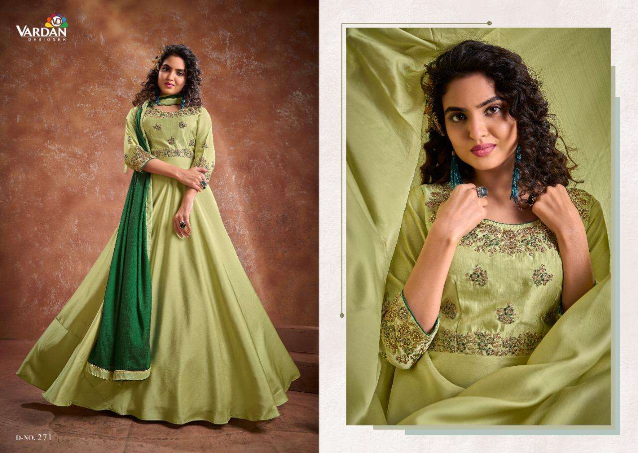 Vardan Kavi Vol-1 Series 271-272 Maslin Readymade Salwar Kameez