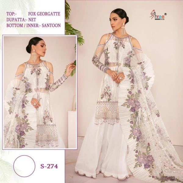 Shree Fab S-274 Designer Faux Georgette Suit