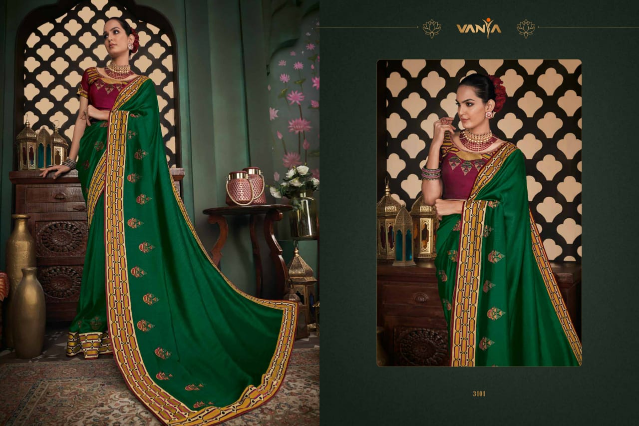 Vanya Vol-21 Designer Silk Saree