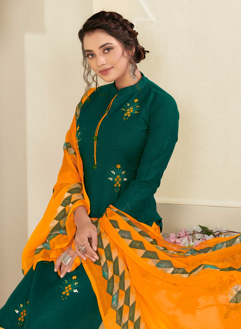 Bt-07 Designer Cotton Era Slub Suit