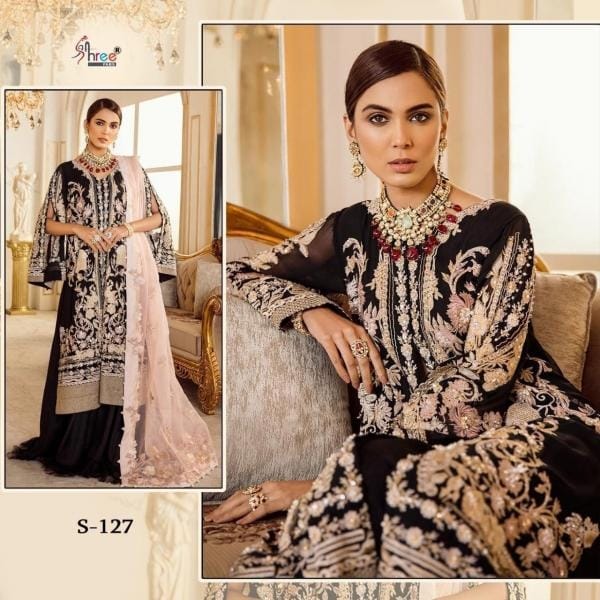 Shree Fab S-127 Designer Faux Georgette Suit