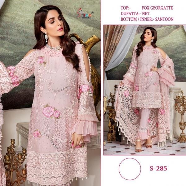 Shree Fab S-285 Designer Faux Georgette Suit