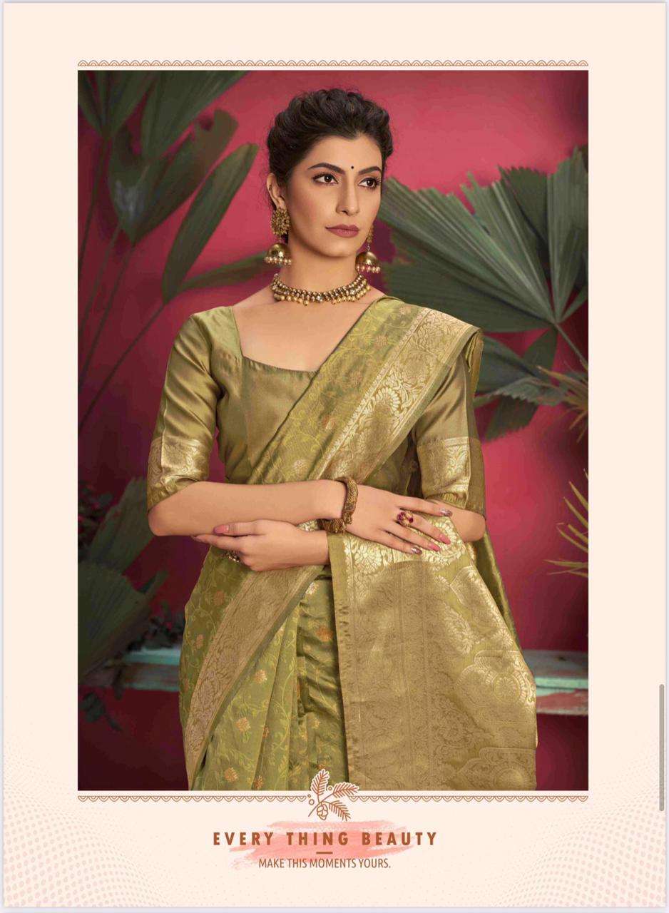 Shakunt Sks 015 Series 28941-28948 Silk Saree With Stone