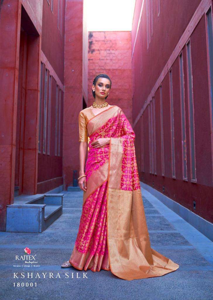 Rajtex Kshayra Silk 180001-180006 Series Patola Silk Saree