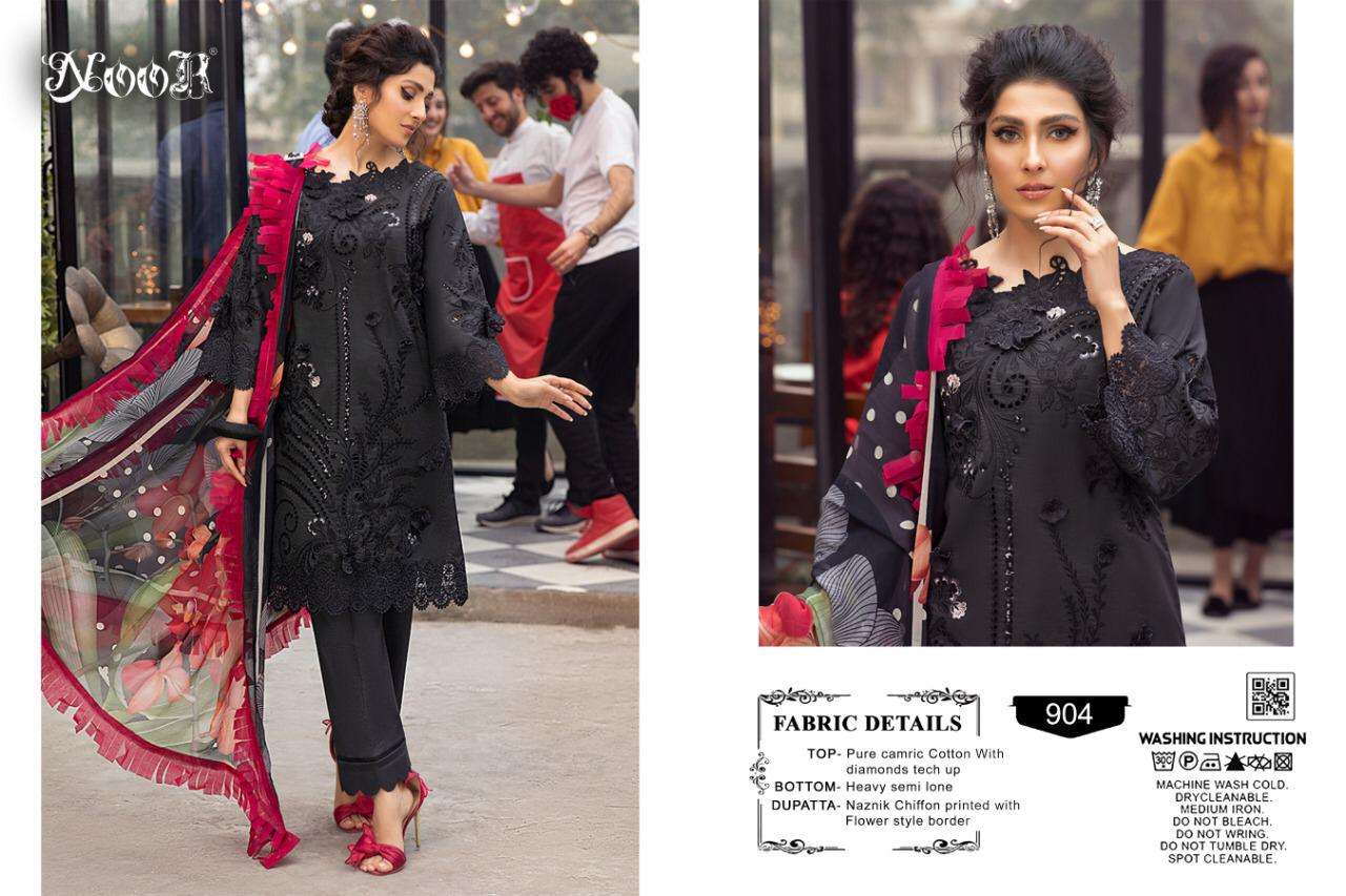 Noor Mushq Super Nx Series 900-904 Pakistani Cotton Embroidery Suits