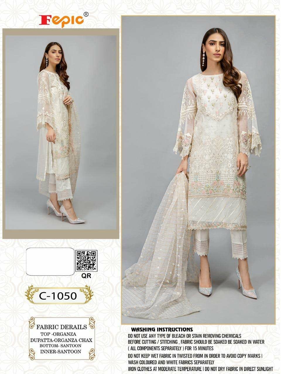 Fepic C 1050 Designer Organza Suit