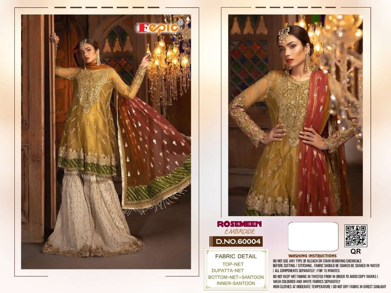 Fepic Rosemeen 60004 Designer Georgette Suit