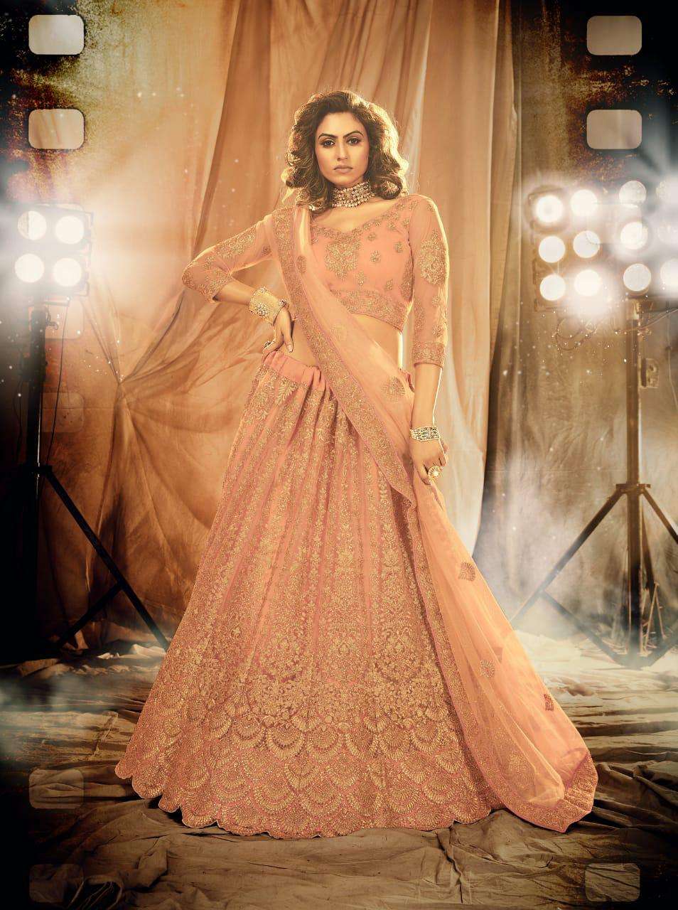 Senhora Alankar 5001-5004 Series Heavy Embroidered Lehenga